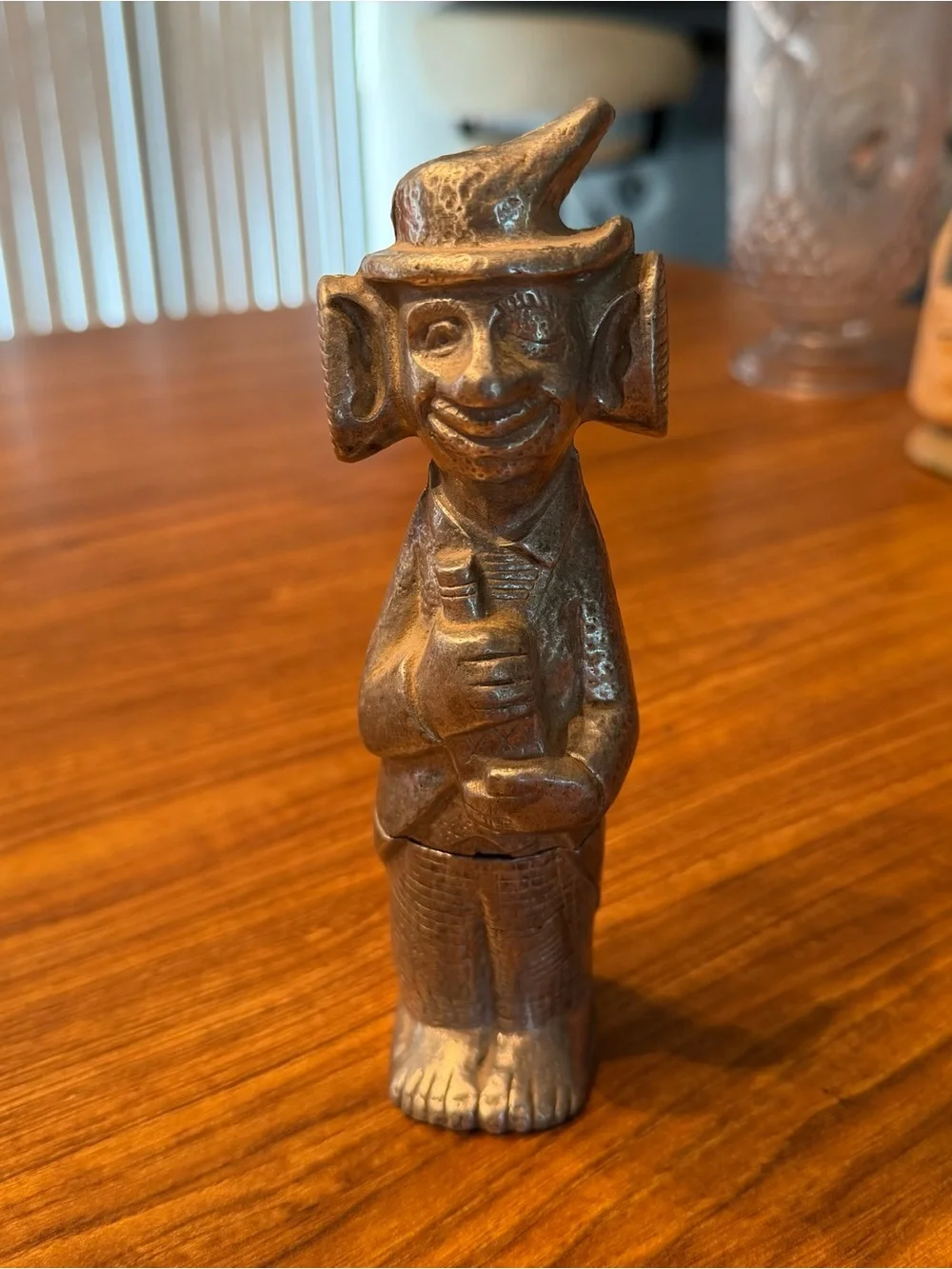 Vintage 1950s Bar Bum Figural Ice Pick Holder,MCM Novelty Bar Tool,Retro Barware